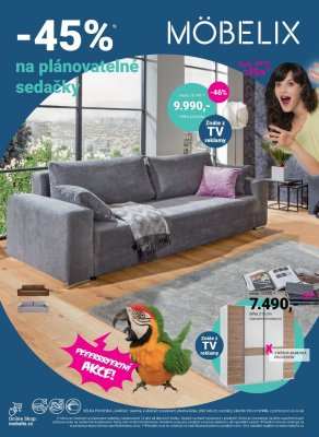 akční leták Möbelix 16.8.2021-29.8.2021