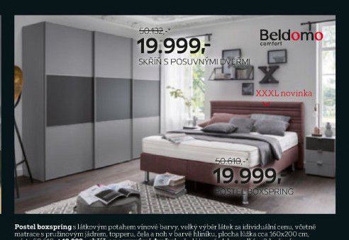 Postel boxspring
