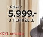 3 Herní židle