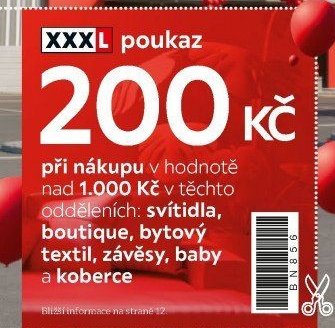 XXXL poukaz