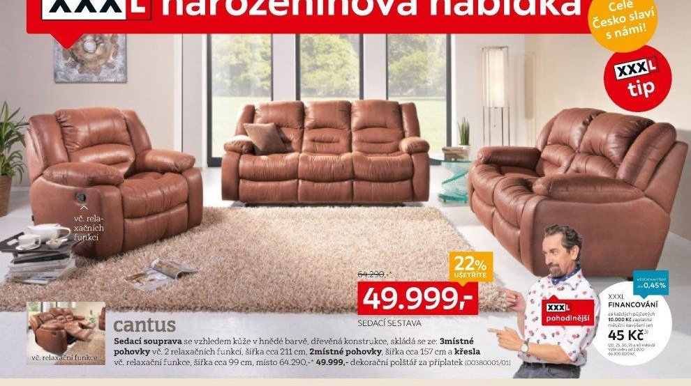 Sedací sestava Cantus