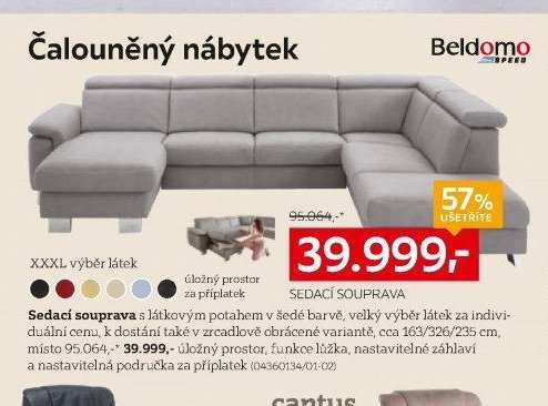 Sedací souprava Beldomo