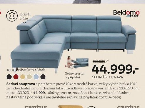 Sedací souprava Beldomo