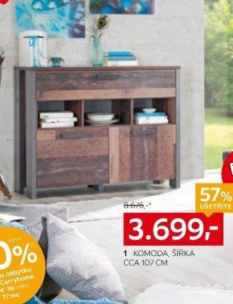 Komoda šířka cca 107 cm