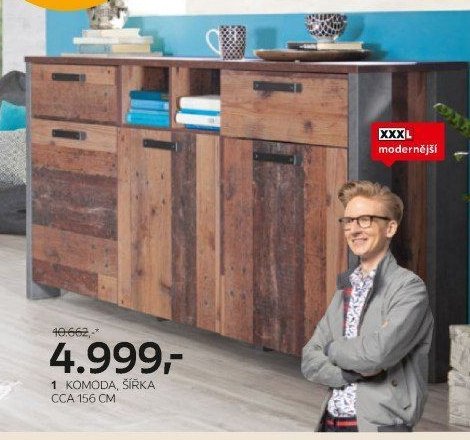 Komoda šířka cca 156 cm