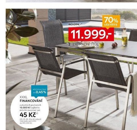 Zahradní stůl