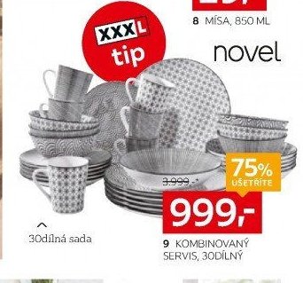 Kombinovaný servis Tokyo, 30dílný