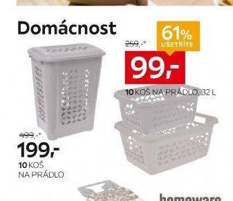 Koš na prádlo Per, 32 l