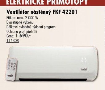 Ventilátor nástěnný FKF 42201