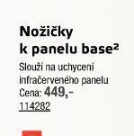 Nožičky k panelu base