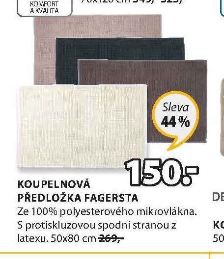 KOUPELNOVÁ PŘEDLOŽKA FAGERSTA