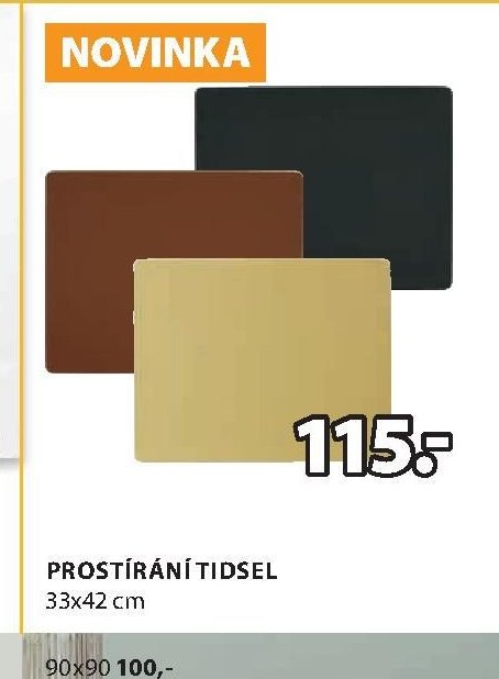 PROSTÍRÁNÍ TIDSEL
