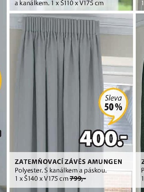 ZÁTEMŇOVACÍ ZÁVĚS AMUNGEN