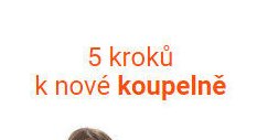 5 kroků k nové koupelně