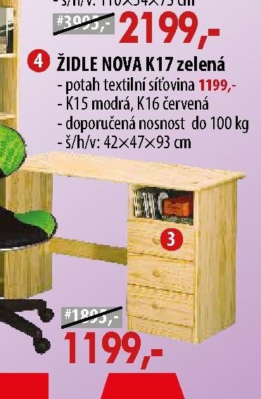 ŽIDLE NOVA K17