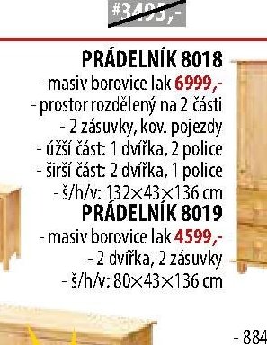 PRÁDELNÍK 8018