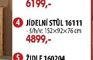 Jídelní stůl 16111
