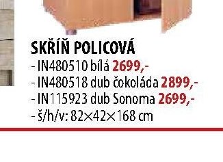 Skříň policová (IN480510, IN480518, IN115923)
