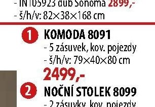 Komoda 8091