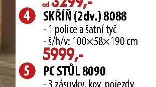 Skříň (2dv.) 8088