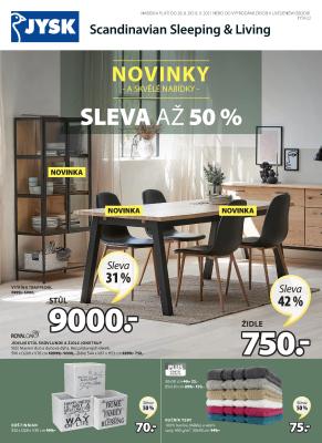 akční leták Jysk 26.8.2021-8.9.2021