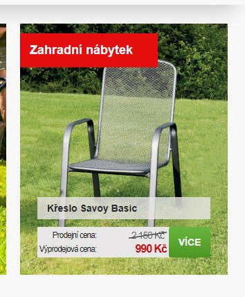 Křeslo Savoy Basic