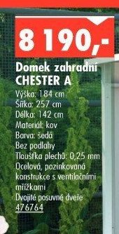 Domek zahradní CHESTER A