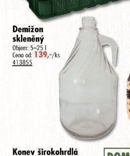 Demižon skleněný
