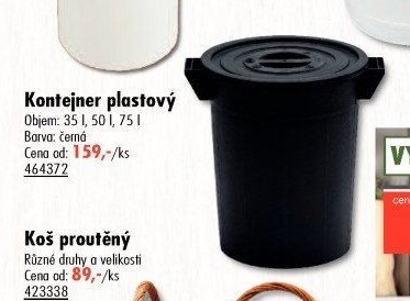 Kontejner plastový
