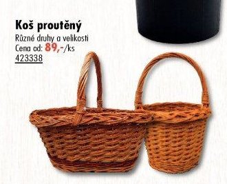 Koš proutěný