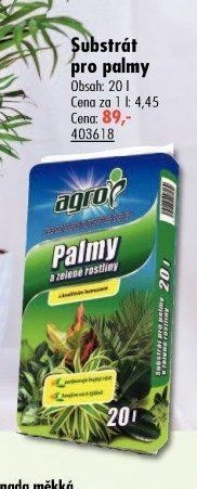 Substrát pro palmy