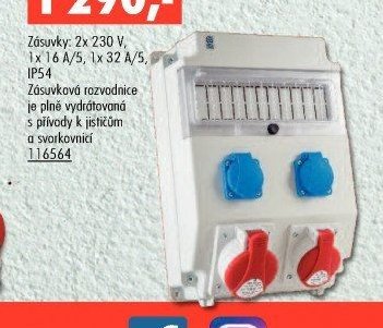 Zásuvkové rozvodnice 3