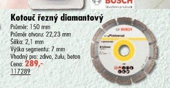 Kotouč řezný diamantový