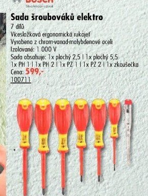 Sada šroubováků elektro