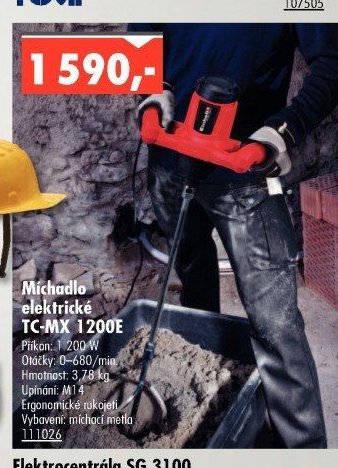 Míchadlo elektrické TC-MX 1200E