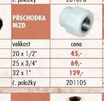 PŘECHODKA MZD