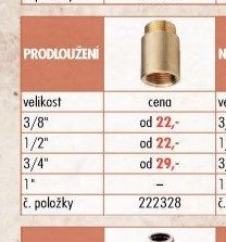 PRODLOUŽENÍ