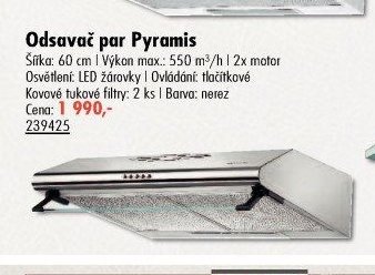 Odsavač par Pyramis