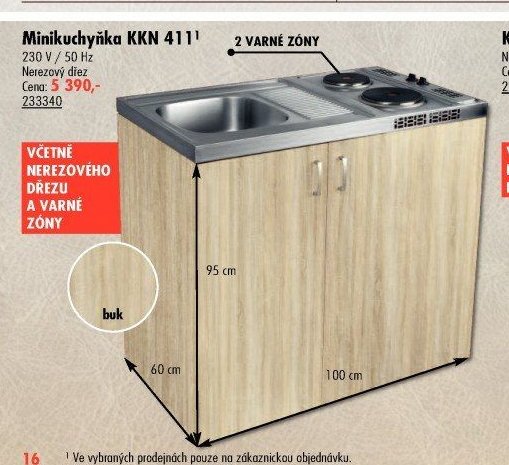 Minikuchyňka KKN 411
