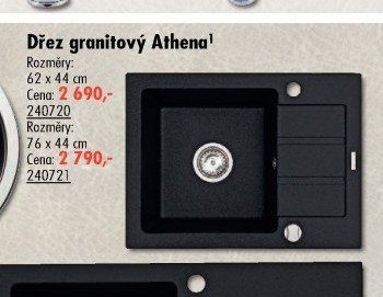 Dřez granitový Athena