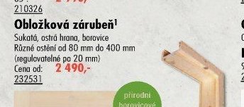 Obložková zárubeň pro Londýn
