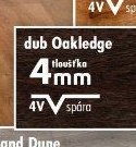 Vinyl dub Oakledge 4mm 4V spára