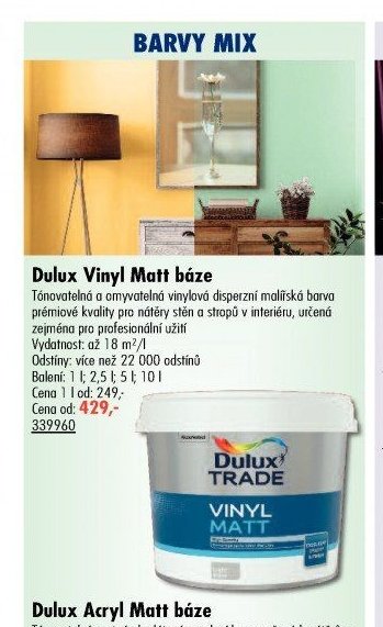 Dulux Vinyl Matt báze