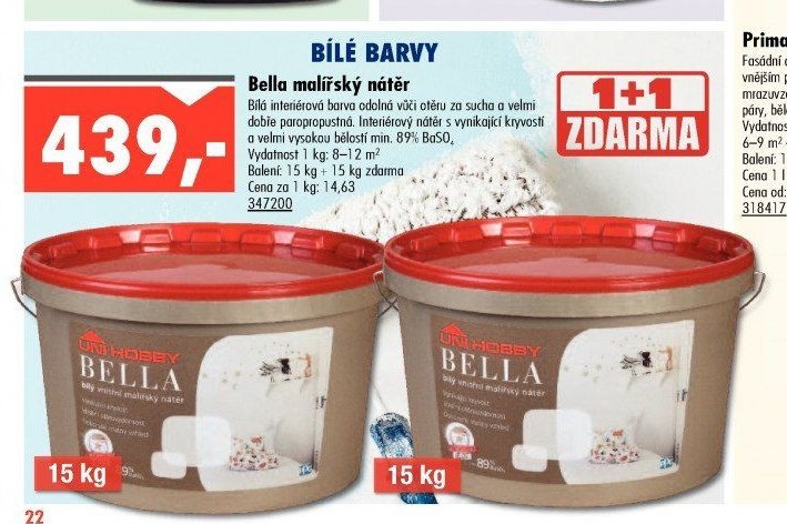 Bella malířský nátěr