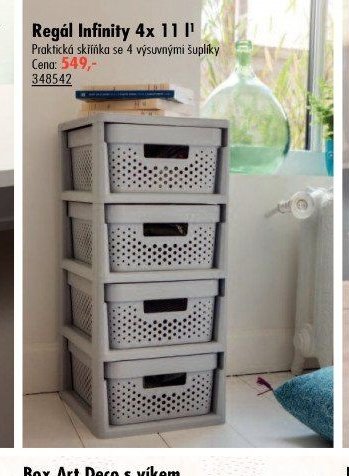 Regál Infinity 4x 11 l