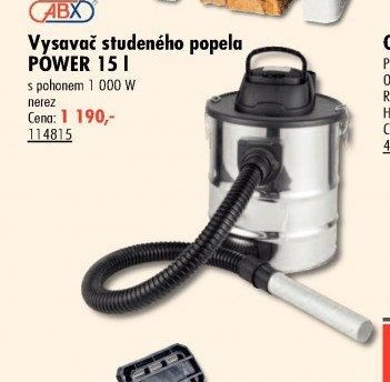 Vysavač studeného popela POWER 15 l
