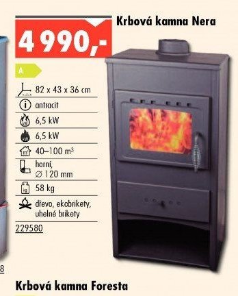Krbová kamna Nera