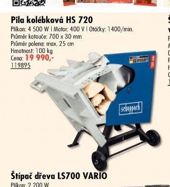 Pila kolébková HS 720