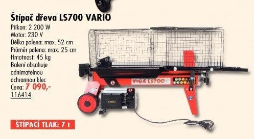 Štípač dřeva LS700 VARIO