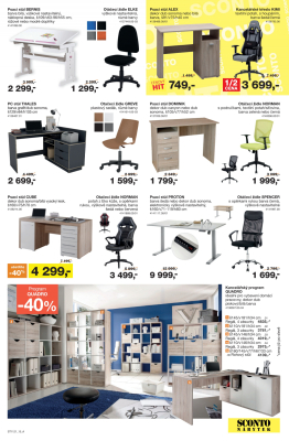 akční leták Sconto nábytek 3.9.2021-23.9.2021